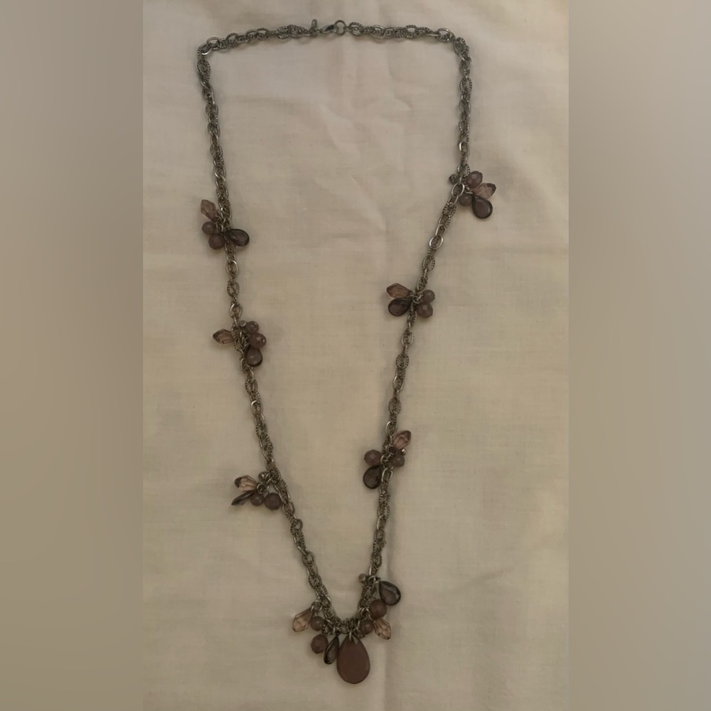 Sparkly long LOFT necklace